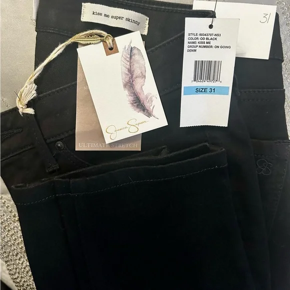 🆕 Jessica Simpson Kiss Me Super Skinny Jeans - Picture 4 of 5
